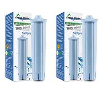 Spring Source 2-Pack CMF001 Coffee Machine Water Filter Replacement for Jura Capresso Clearyl Blue 71445, 67879, ENA3, ENA4, ENA5, J6, J9, J95