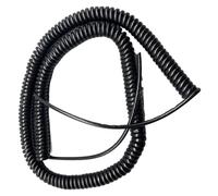 Spring Spiral Power Cord Extensible Wire, 24AWG Retractable Power Cord 0.2mm, 4 Core Copper Core Extend Tensile(Stretch 2.5 Meters)