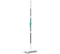 Spring & Spruce Click Switch Microfibre Mop for Cleaning Floors - 6-in-1 Design Combines a Mop, Broom, Squeegee, Duster, Crevice Brush & Scraper - Telescopic Design - Machine Washable & Reusable Pads