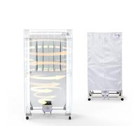 The Rapid Dry Master System - Controlled Heated Airer + Free Radiator Airer