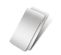 Spring Steel Flexible Build Plate for 3D Printers - 2PCS Magnetic Base for SLA/DLP Resin Printing(196x126mm)