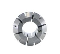 Spring Steel Precision Router Collets, ER8 Collet Chuck 1-6mm Precision 0.008 for CNC Milling Engraving Machine Lathe(ER8-2.5mm)