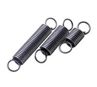 Spring Steel Tension Spring, Wire Diameter 2mm OD 18mm Free Length 55mm, Single Coil Closed Tension Spring, 5Pcs