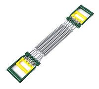 Spring Steels Professional Grade Dual Function Chest Expander Arm Developer Strength Training Equipment for Home Gym Workouts Stainless Steel Springs PP Handles 68cm