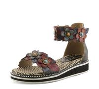 Spring Step L'Artiste womens Cruzer, Black Multi, 6.5-7