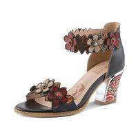 Spring Step L'Artiste womens Doublelove, Black Multi, 9.5-10