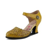Spring Step L'Artiste womens Visionary Yellow Size: 6.5-7