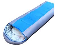 Spring Summer Autumn Adult Cotton Envelope Outdoor Camping Travel Car Hotel Office Lunch Break Indoor Tent Sleeping Bag For Camping Hiking(Blue)