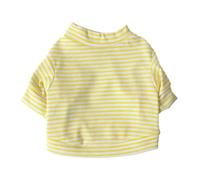 Spring Summer Cat Clothing Soft Cotton Pet Pullovers Shirt for Cats 4 Colors Striped Kitten Vest Pajamas Pets Clothes Outfits
