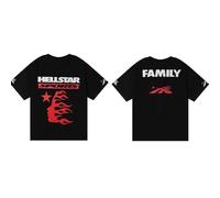 Spring & Summer Couple T-Shirts - Simple Retro Motorcycle Racing Style, Short Sleeved Loose Round Neck, Sports Casual Top-Color-1||l