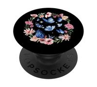Spring Summer Garden Butterflies Insects Nature Women PopSockets Adhesive PopGrip