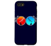 Spring & Summer Hawks Circle Hibiscus Case for iPhone SE (2020) / 7/8