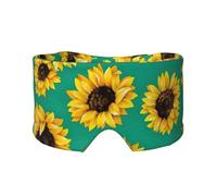 Spring Sunflowers Flowers Print Eye and Ear Muffs Blackout Sleeping Noise Blocking Ear for Adults Kids Men Women