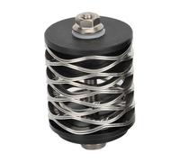 Spring Suspension Rear Shock for Brompton & For 3Sixty Designed for Optimal Load Bearing (silver)