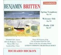 Spring Symphony/Welcome Ode/Psalm 150 - Symphony Orch London Compact Disc