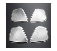 Spring talks Car Audio Speaker Cover For Benz GLB Class X247 2020-2022 Car Door Speakers Stereo Decorate Cover Speaker Trim Audio(C-b Model Silver)