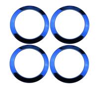 Spring talks Car Audio Speaker Cover For Nissan For Kicks 2017 2018 2019 2020 2021 Scratchproof Car Door Speakers Stereo Decorate Cover Speaker Trim Audio(A-blue)