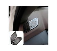Spring talks Car Audio Speaker Cover For Nissan For Rogue For X-Trail T33 2022 2023 Scratchproof Car Door Speakers Stereo Decorate Cover Speaker Trim Audio(A-dashboard Black)