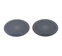 Spring talks Car Audio Speaker Cover For Tesla For Model Y 2021 Car Door Speakers Stereo Decorate Cover Speaker Trim Audio(A-rear Door)