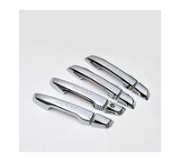 Spring talks Car Exterior Door Handles for CR-V CRV 2017-2021 Chrome Car Door Handle Covers Trim Overlay Styling Auto Accessories(No Smart Buttons)