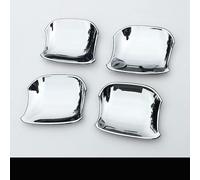 Spring talks Car Exterior Door Handles for Kia Rio 4 X-line 2017-2020 ABS Chrome Carbon Fiber Door Handle Cover Trims Car Decoration Styling Accessories(C)