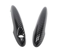 Spring talks Car Exterior Door Handles for MINI Cooper S R50/R53/R55/R56 2pcs Set Car Door Handle Cover ABS Plastic Carbon Fiber Accessories