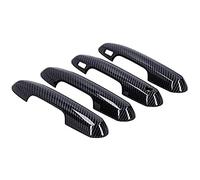 Spring talks Car Exterior Door Handles for RAV4 2019-2021 with Smart Set Decoration Accessories ABS Carbon Fiber, 4PCS