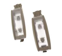 Spring talks Car Interior Reading Lamp For SEAT For Alhambra 2011-2016 For Leon 2013-2017 1KD947109A 2Pcs Dome Lamp Reading Light Interior MakeUp Lights Beige Car Roof