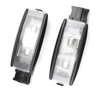 Spring talks Car Interior Reading Lamp For SEAT For Alhambra 2011-2016 For Leon 2013-2017 1KD947109A 2Pcs Dome Lamp Reading Light Black Car Roof