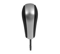 Spring talks Gear Shift Knob for BMW E39 E46 E53 E60 E61 E63 E64 E83 E81 E82 E87 E90 E91 E92 E93 Automatic Gear Shift Stick Knob Lever Shifter Car(Long Silver)