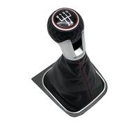 Spring talks Gear Shift Knob for G&olf 6 MK6 R20 for G&olf 5 for A5 MK5 for GTI for GTD for R32 for A6 2004-2014 Gear Shift Knob Lever Shifter Gaiter Boot Cover(5 Speed D)