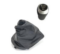 Spring talks Gear Shift Knob for Hyundai for Verna 2010-2017 Manual Transmission Gear Shift Knob Leather Car Lever Gaitor Boot Cover