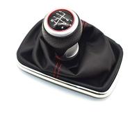 Spring talks Gear Shift Knob for VW for G&olf 4 IV MK4 for GTI R32 for B&ORA for 1999-2004 5/6 Speed 12mm Gear Shift Knob Lever Shifter Gaiter Boot(9 5 Speed-h)