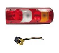 Spring talks Rear Light Assemblies Tail Indicator Lamp Car Light Dynamic Turn Signal Brake Stop For Benz For Atego For Actros + Connector MP4 MP5(Only Right)