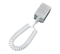 Spring Telefon Cint Anti-Theft Lanyard Telephone, TV Remote Control Titles with Spring Ropes | Quick Adsorption, Extendable Phone Theft Proof Chain for Home, Hotel, School, Restaurant, White,