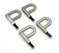 Spring Tension clamp for Sheet Metal Work, Side Grip clamp with 2" Reach and 1/2" Grip. Cleco Style clamp.
