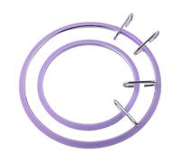 Spring Tension Embroidery Hoop | Tension Stitching Hoop Set Circle Round Frame, Adjustable Sewing Must Haves Art Craft Supplies for Handcraft Decorative Art Holiday Wreath Making