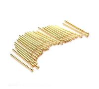 spring test probes 20PCS/bag Gold-plated Spring Test Needle PA160-A2 B1 E2 D2 H2 J1 Q1 Q2 T2 LM2 Outer Diameter 1.36mm Length 24.5mm PCB Probe(PA160-F1)
