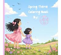 Spring Theme Coloring Book