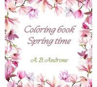 Spring time: Coloring book