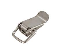 Spring Toggle Latch Hasp, Spring Loaded Toggle Latch Silver 1.6 inch 20 Pcs for Door Window Drawer