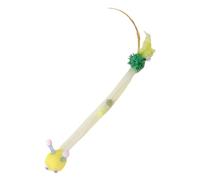 Spring Toy for Cats with Bell - Spring Teaser Toy with Cat and Bell | Retractable for Kittens for Physical Stimulation Cleaning Teeth Tracking Bite Training Hunting