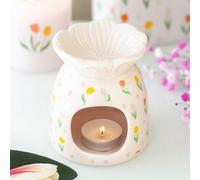 Spring Tulip Ceramic Oil Burner & Wax Warmer - Perfect Gift