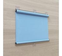 Spring Type Blackout Roller Blinds,Home Thermal Insulated Curtains,Retractable Sunshade Roll Up Blinds,Temporary Window Curtain,No Drilling Required,width X Height (80cm x 200cm(31.5in x 78.7in))