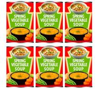 Spring Vegetable Soup, 400g, Pack Of 6, Low Fat, Vegetarian, No Artificial Colours
