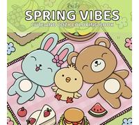 Spring Vibes: Cute and Cozy Coloring Book
