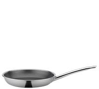 Spring Vulcano Cut Resist Pure, Diameter 24 cm, Stainless Steel, Non-Stick Coating, 100% PFAS Free, Suitable for Induction Cookers, 5-Layer Material, Scratch-Resistant, Oven Solid Frying Pan