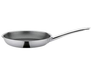 Spring Vulcano Cut Resist Pure Diameter 32 cm, Stainless Steel, Non-Stick Coating, 100% PFAS Free, Suitable for Induction Cookers, 5-Layer Multi-Layer Material, Scratch-Resistant, Oven Solid Frying