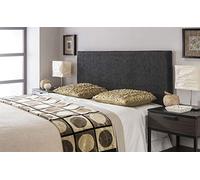 Spring Well, Flat Style,Chennile Fabric Upholstered Headboard 20''/,26'' Height in Sizes 3ft 4ft 4ft6 5ft (Mink, 4ft x 20'' Height)