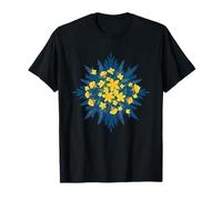 Spring Wildflower Mandala Floral Botanical Nature T-Shirt